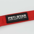 Bild 3 von Pet-Star Leine (passend zum Pet-Star Softgeschirr / Netzgeschirr)  / (Variante) Rot